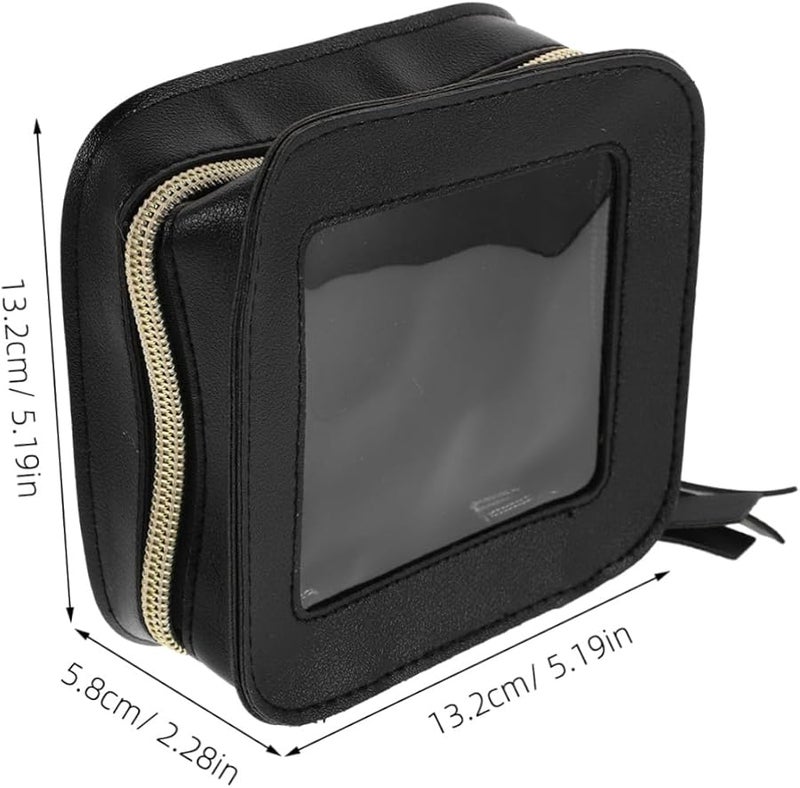 Large Travel Toiletry Bag For Women Makeup Organizer With Zipper For Brushes - Image 2